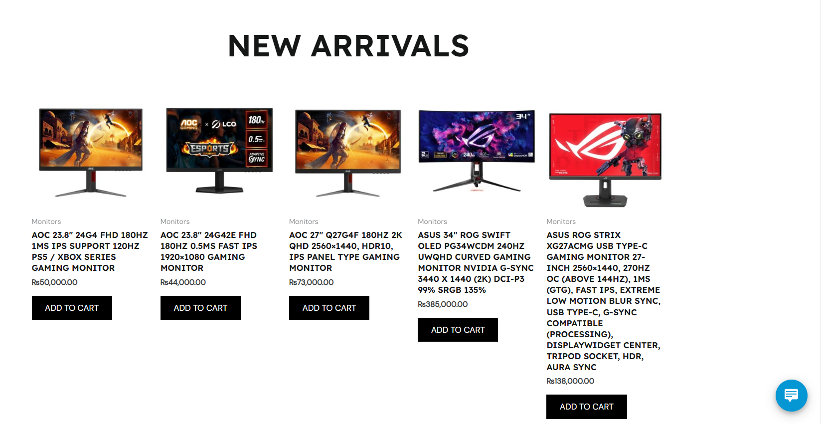 quick new arrivals