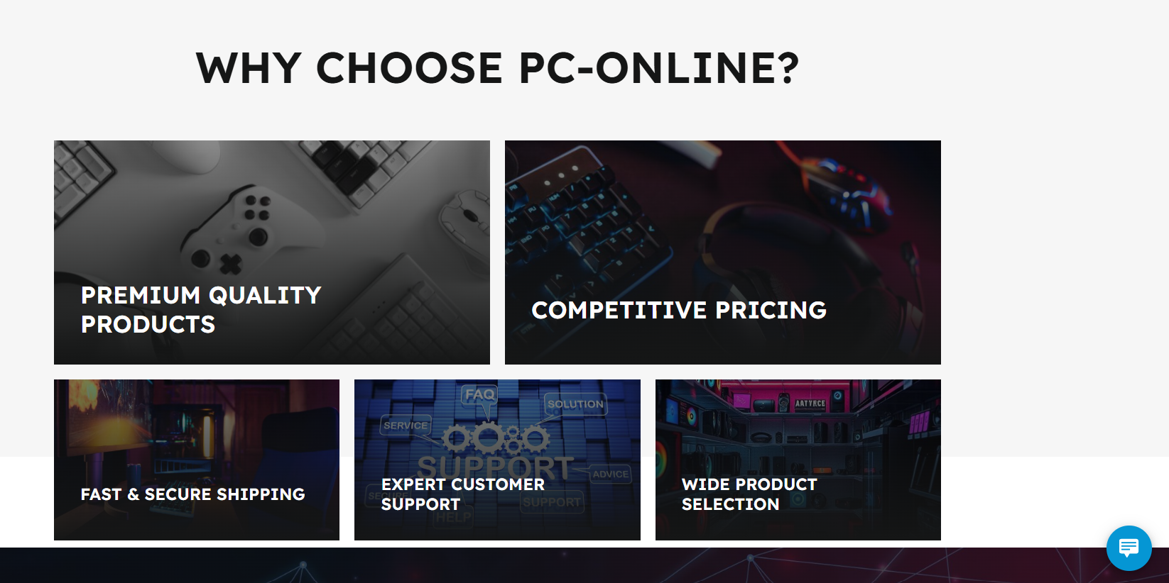 why choose us section